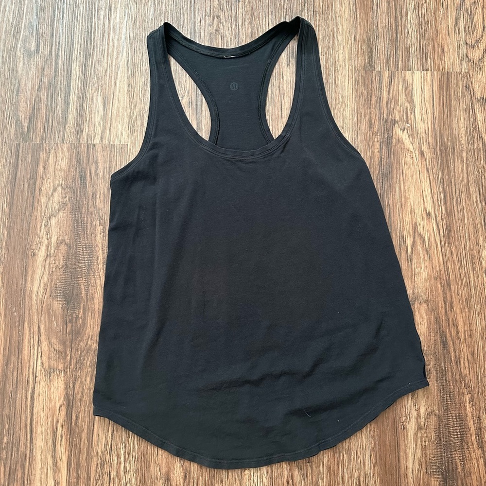 Black Lululemon tank top